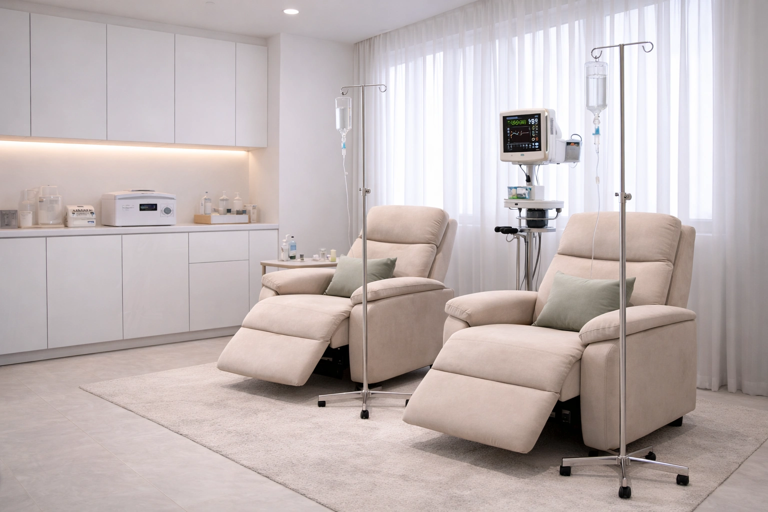 кабинет с креслами для инфузий